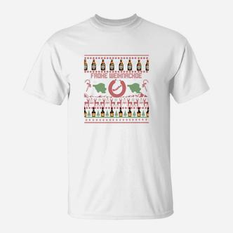 Ugly Christmas Sweater Saarland T-Shirt - Seseable De