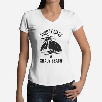 Cute Vacation Vintage Women V-Neck T-Shirt - Seseable