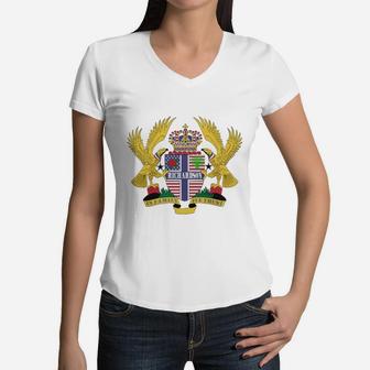 Richardson Family Crest For American People - Richardson Family T-shirt, Hoodie, Sweatshirt Women V-Neck T-Shirt | Seseable UK