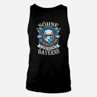 Bayerisches Motto Unisex TankTop Söhne Bayerns mit Kompass-Design - Seseable