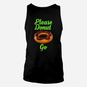 Bitte Donut Go Essen Pun19 TankTop - Seseable