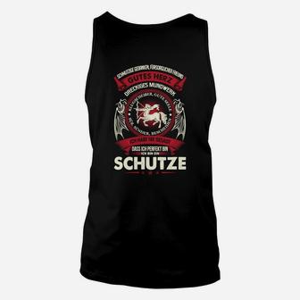 Schütze Sternzeichen Unisex TankTop - Schwarz mit Motiv & Spruch - Seseable