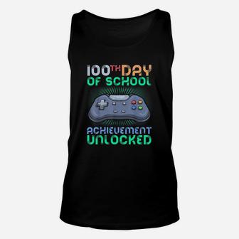 100th Day Of School Teachers Happy 100 Days Unisex Tank Top - Seseable