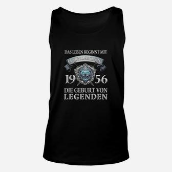 1956 Geburt von Legenden Unisex TankTop für Herren, Retro Geburtsjahr Design - Seseable