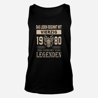 1980 Die Geburt Von Legenden TankTop - Seseable