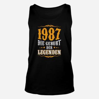 1987 Geburtsjahr Legenden Deutsche Deutschland TankTop - Seseable