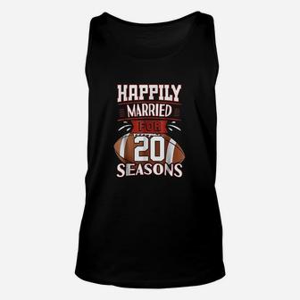 20 Years Marriage 20th Anniversary Gift Idea Unisex Tank Top - Seseable