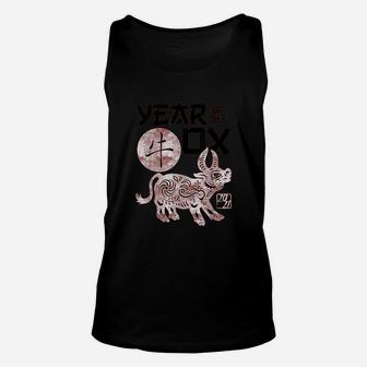 2021 Year Of The Ox Chinese Zodiac Chinese New Year Unisex Tank Top - Seseable