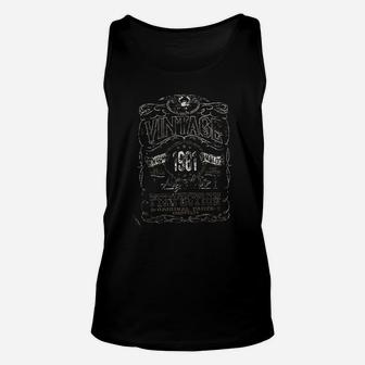 40th Birthday Gift Vintage 1981 Aged To Perfection Unisex Tank Top - Seseable