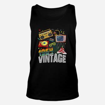 58th Birthday 58 Years Old Vintage 1964 Retro 80s 90s Style Unisex Tank Top - Seseable