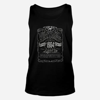 57th Birthday Giftvintage 1964 Aged To Perfection Unisex Tank Top - Seseable