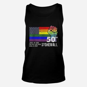 90's Style Stonewall Riots 50th Nyc Gay Pride Lgbt Rights 2019 Unisex Tank Top - Seseable