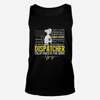 911 Dispatcher Gift For A First Responder Unisex Tank Top - Seseable