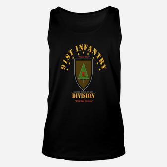 91st Infantry Division Wild West Division Unisex Tank Top - Seseable