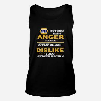 A Serious Dislike For Stupid People Unisex Tank Top - Seseable