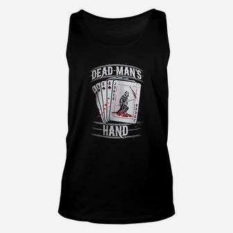 Aces And Eights Dead Mans Hand Card Player Unisex Tank Top - Seseable