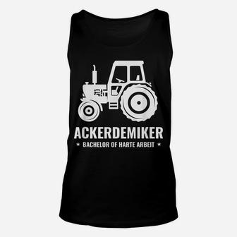 Ackerdemiker Landwirt Bauer Traktor Shir TankTop - Seseable