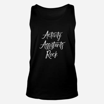 Activity Professionals Week Gifts Activity Assistants Rock Unisex Tank Top - Seseable