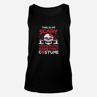 Administrative Assistant Halloween Unisex Tank Top - Seseable