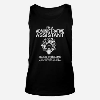 Administrative Assistant - Therapist Assistant Unisex Tank Top - Seseable