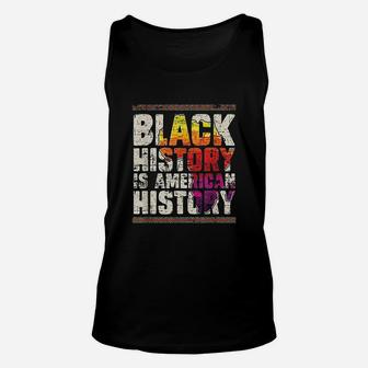 African Roots Pride Black Americans Gift Black History Month Unisex Tank Top - Seseable