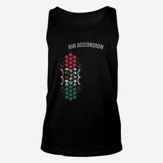 Air Accordion Mexico Black Tshirt From Accordion Mexico Unisex Tank Top - Seseable