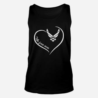 Air Force Mom Proud Air Force Mom Unisex Tank Top - Seseable