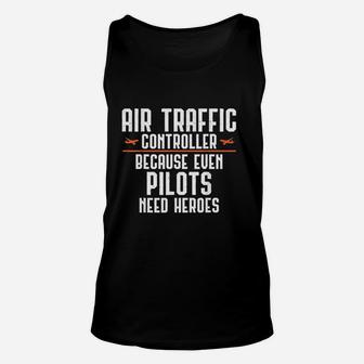 Air Traffic Controller Aviation Atc Mode Aircraft Gift Unisex Tank Top | Seseable UK