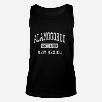 Alamogordo New Mexico Nm Vintage Established Classic Unisex Tank Top - Seseable