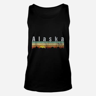 Alaska Hiking Vintage Alaska Unisex Tank Top - Seseable