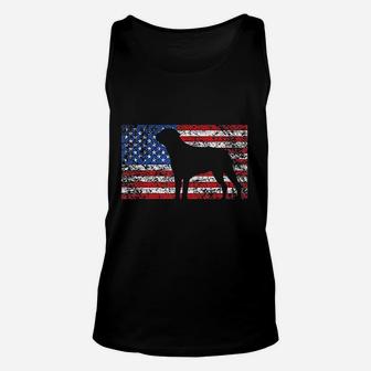 American Flag Rottweiler Dog 4th Of July Usa Gift Unisex Tank Top - Seseable