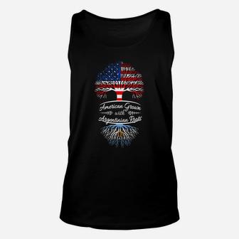 American Grown With Argentinian Roots T-shirts Unisex Tank Top