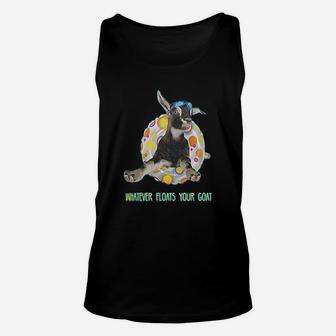 Animal World Whatever Floats Your Goat Boat Unisex Tank Top