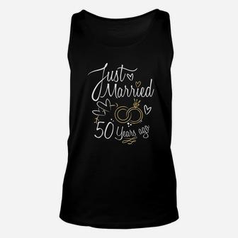 Anniversary Gift Idea 50 50 Year Of Marriage Unisex Tank Top - Seseable