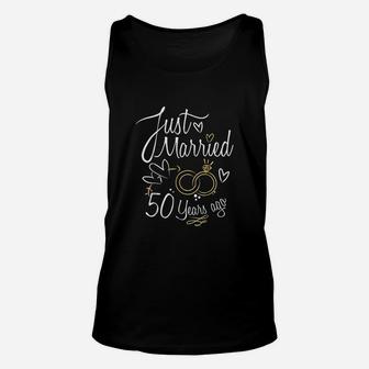 Anniversary Gift Idea 50 Years Of Marriage Unisex Tank Top - Seseable