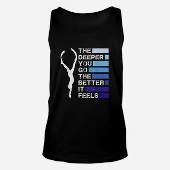 Apnoea Diving Freediving Deep Sea Diving Diver Gift Unisex Tank Top - Seseable