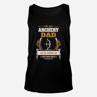 Archery Dad Shirt Gift Idea Epicshirtsunlimited Efz Unisex Tank Top - Seseable