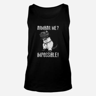 Armbar Me Impossible Cool Judo Dinosaur Funny Gift Unisex Tank Top - Seseable