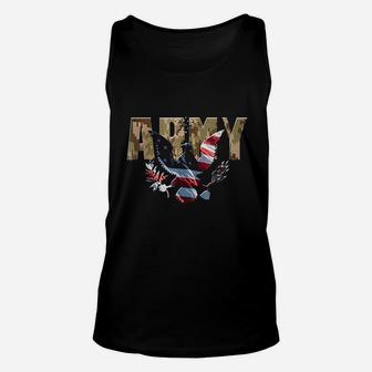 Armed Forces Gear Army Eagle Unisex Tank Top - Seseable