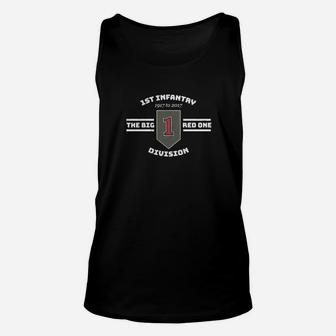 Army 1st Infantry Division Big Red One Unisex Tank Top - Seseable