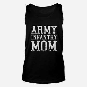Army Infantry Mom Happy Mothers Day I Love Mom Unisex Tank Top - Seseable
