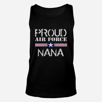 Army Mom Proud Air Force Nana Happy Mothers Day Unisex Tank Top - Seseable