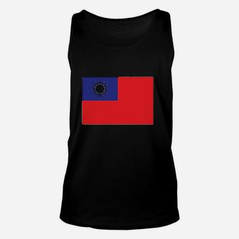 Asian And Middle Eastern National Pride Country Flags Unisex Tank Top - Seseable