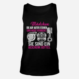 Auto-Motiv Unisex TankTop für Frauen - Mädchen & Autos Spruch - Seseable