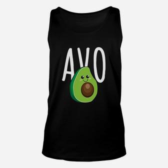 Avocado Avo Vegan Couples Loves Matching Outfit For Couples Unisex Tank Top - Seseable