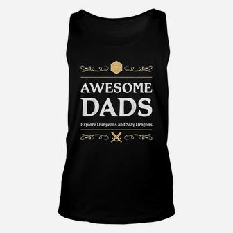Awesome Dads Father Gamer Unisex Tank Top - Seseable
