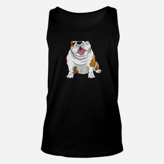 Awesome English Bulldogs Funny English Bulldogs Dogs Pups T Unisex Tank Top - Seseable