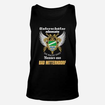 Bad Mitterndorf Stolz Unisex TankTop, Adler Motiv & Starker Spruch - Seseable