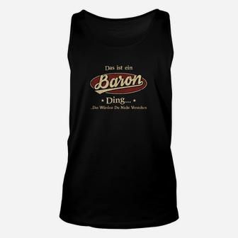 Baron Ding Herren Unisex TankTop - Nicht Verkaufbare Würde Motiv - Seseable