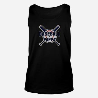Baseball Pappa Fathers Day Gifts For Softball Grandpa Men Premium Unisex Tank Top - Seseable